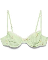 Prada - Bouquet-Print Old Canvas Bra - Lyst
