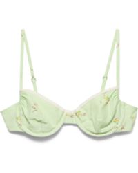 Prada - Sujetador De Lona Antigua Con Estampado “Bouquet” Mujer, Talla - Lyst