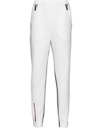 Prada - Recycled Double Jersey Pants - Lyst