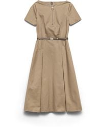 Prada - Chino Zipper Dress - Lyst