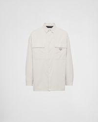 Prada - Pinwale Corduroy Shirt - Lyst