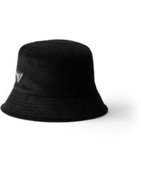 Prada - Cappello Bucket A Coste - Lyst