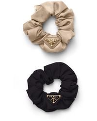 Prada - Re-Nylon Hair Bands, /Cameo - Lyst