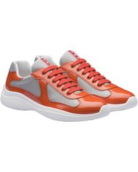 prada america's cup bike fabric sneakers