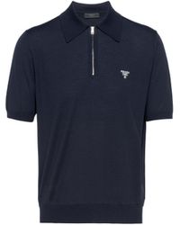 Prada - Polo M/C Zip - Lyst