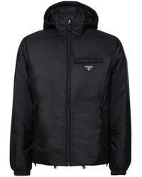 Prada - Nylon Puffer Jacket - Lyst