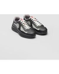 Prada - Recycled Polyester-blend Sneakers - Lyst