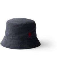 Prada - Old Gabardine Bucket Hat - Lyst