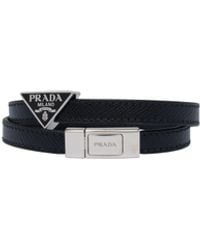 Prada - Bracciale In Saffiano - Lyst