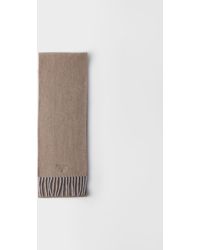 Prada - Cashmere And Wool Scarf - Lyst