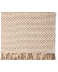 Prada - Symbole Double Wool And Cashmere Stole - Lyst