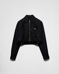 Prada - Re-Nylon Cropped Recycled-Nylon Jacket - Lyst