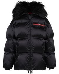 Prada - Technical Re-Nylon Down Jacket - Lyst