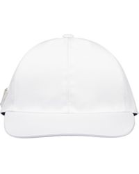 Prada - Gorra con logo triangular - Lyst