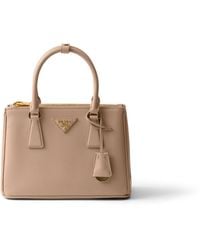 Prada - Galleria Small Saffiano Leather Bag - Lyst