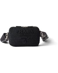 Prada - Crochet Brique Bag - Lyst