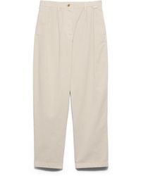 Prada - Old Gabardine Pants, Sand - Lyst