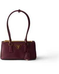 Prada - Galleria Saffiano Leather Mini-Bag - Lyst