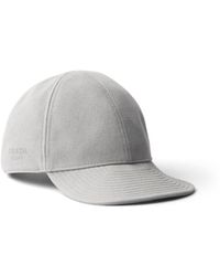 Prada - Baseballkappe Aus Denim, Herren, Größe - Lyst