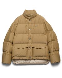 Prada - Medium-Weight Technical Fabric Down Jacket - Lyst