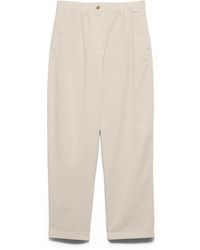 Prada - Old Gabardine Pants, Sand - Lyst