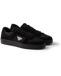 Prada - Baskets En Re-Nylon Et En Daim Du Centre-Ville, Homme, Taille - Lyst