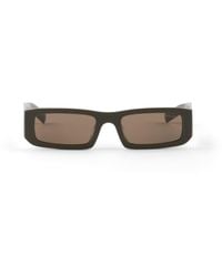 Prada - Sunglasses With Triangle Logo - Lyst