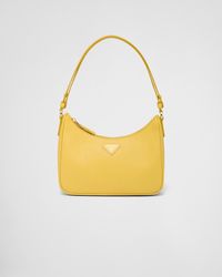 Prada - Re-Edition Saffiano Leather Mini-Bag - Lyst