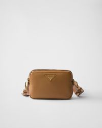 Prada - Kleine Schultertasche Aus Leder - Lyst