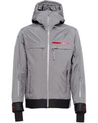 Prada Synthetic Lr-hx004 Gore-tex Nylon Fabric Ski Jacket in Black for Men  - Lyst