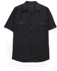 Prada - Linen Shirt - Lyst