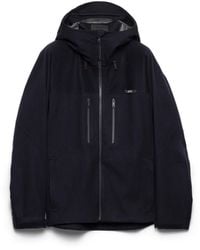 Prada - Hooded Cashmere Jacket - Lyst