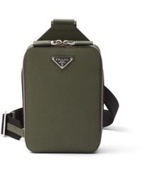 Prada - Brique Tasche Aus Saffiano-Leder, Herren - Lyst