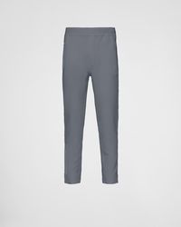 Prada - Recycled Double Jersey Pants - Lyst