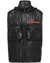 Prada - Light Nylon Cargo Vest - Lyst