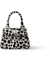 Prada - Avoir Printed Calf Hair Leather Mini Handbag - Lyst