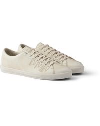 Prada - Zapatillas De Piel Con Efecto Envejecido, Hombre, Talla 5 - Lyst