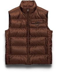 Prada - Chaleco De Re-Nylon, Hombre, Talla - Lyst