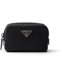 Prada - Micro-Pouch Aus Re-Nylon, Damen - Lyst
