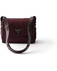 Prada - Traveller Small Padded Re-Nylon Shoulder Bag - Lyst
