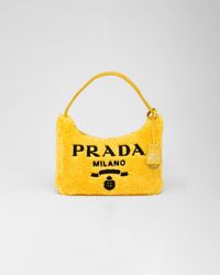 Prada Re-edition 2000 Terry Mini-bag - Yellow