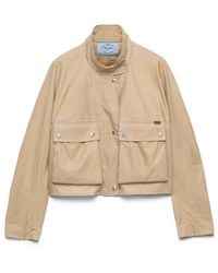 Prada - Washed Re-Nylon Jacket - Lyst
