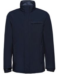 Prada - Technical Fabric Blouson Jacket - Lyst