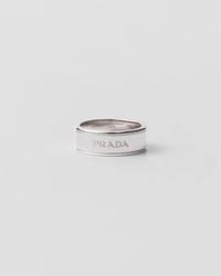 Prada - Bague Logo Jewels - Lyst