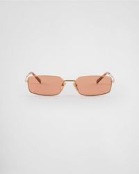 Prada - Sunglasses With The Logo - Lyst