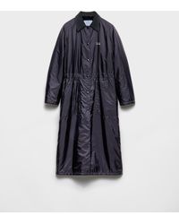 Prada - Leichter Regenmantel Aus Re-Nylon - Lyst