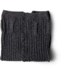 Prada - Wool And Cashmere Short Leggings - Lyst