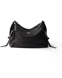 Prada - Explore Leather Shoulder Bag - Lyst