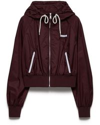 Prada - Cazadora Estilo Sobrecamisa De Re-Nylon Ligero - Lyst
