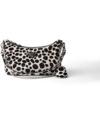 Prada - Printed Calf Hair Mini-Bag - Lyst